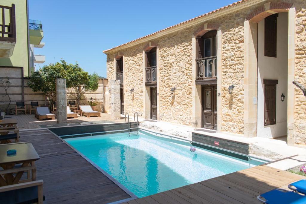 Volakas Beachfront Suites Rethymnon Exterior foto