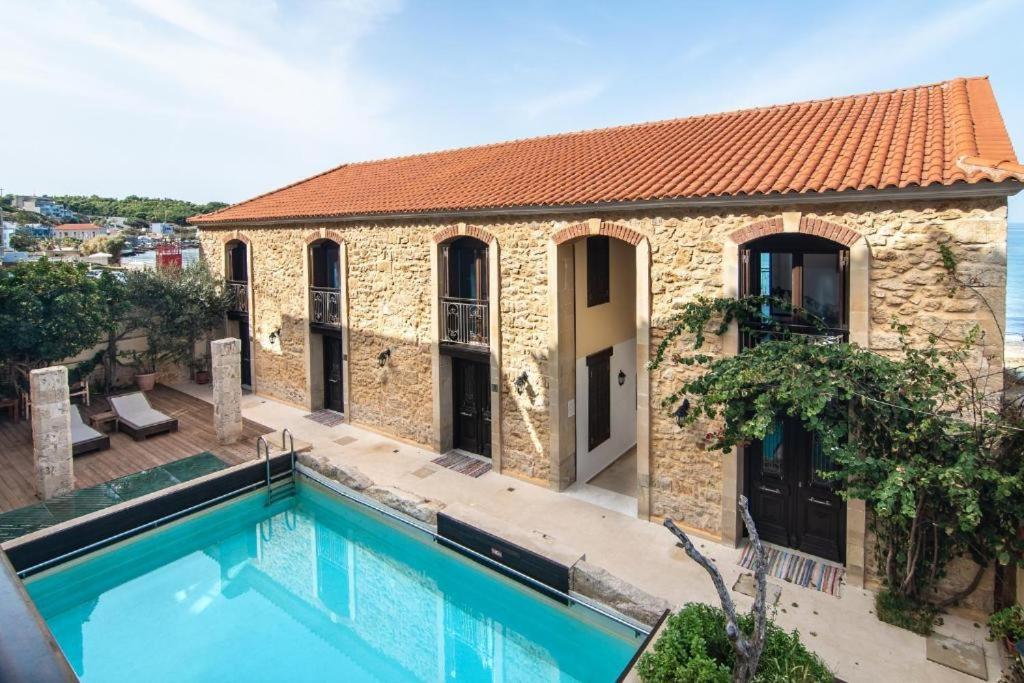 Volakas Beachfront Suites Rethymnon Exterior foto