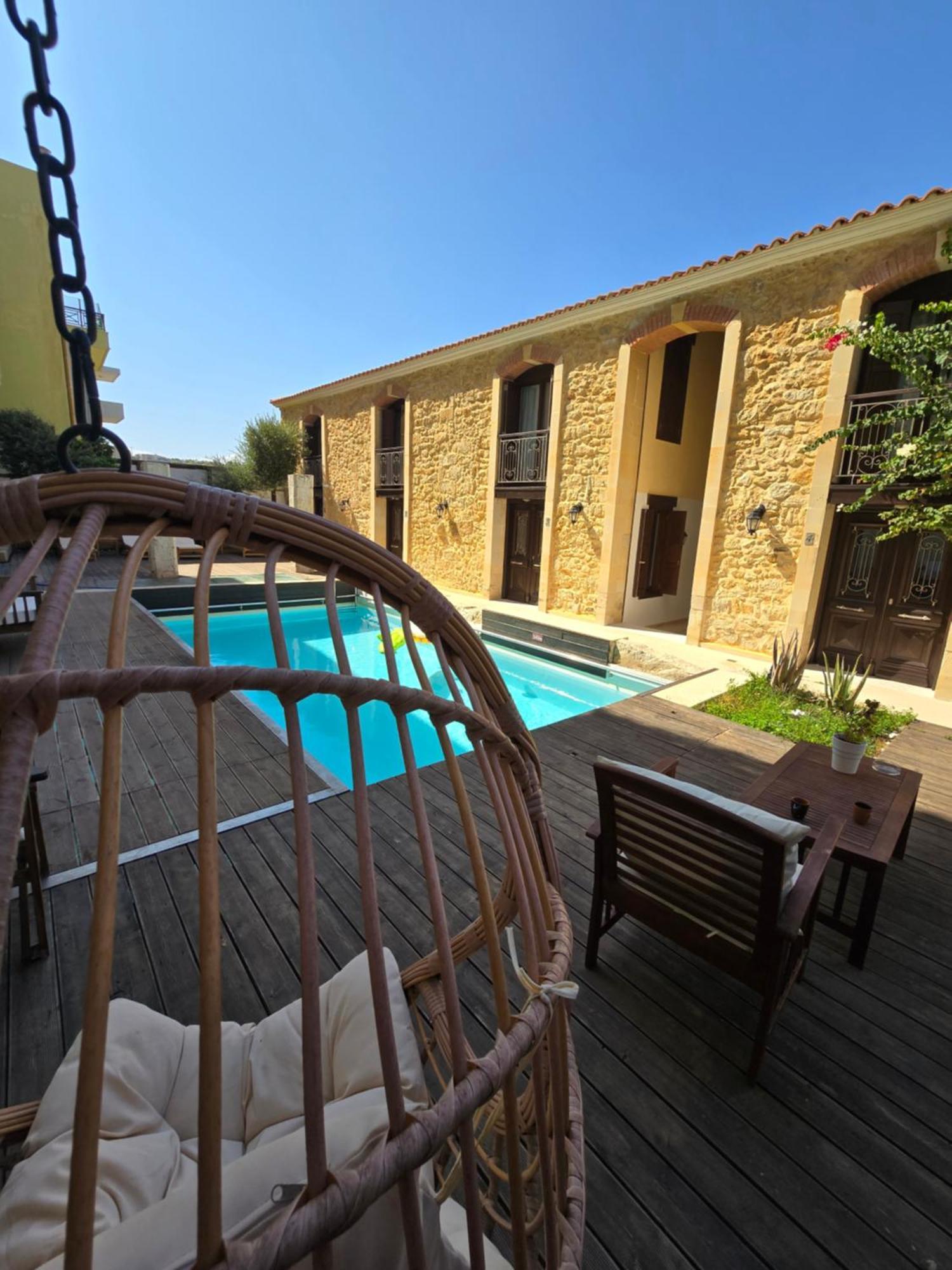 Volakas Beachfront Suites Rethymnon Exterior foto